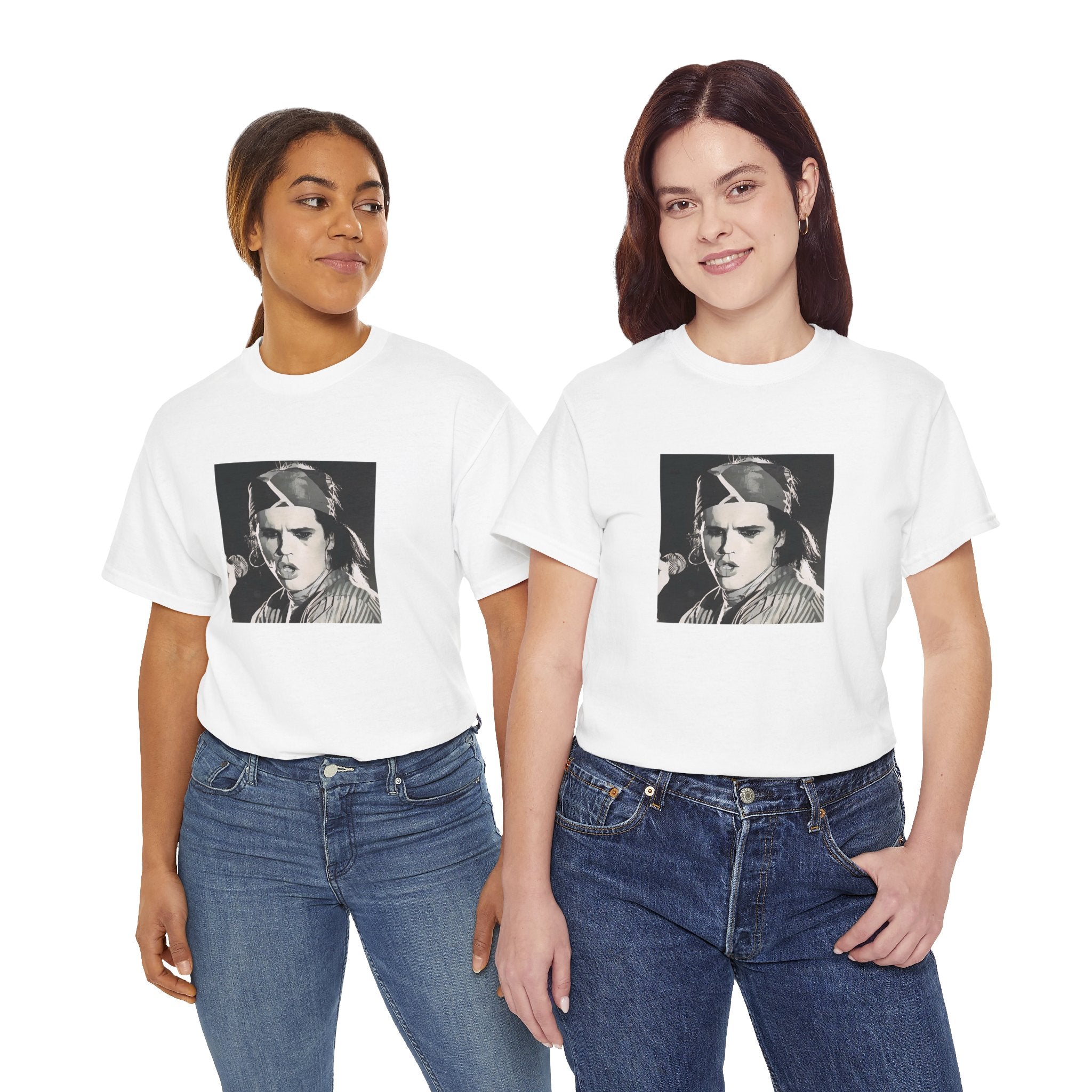 Cartoon Rock Vocalist T-Shirt | Limited Edition Band Tee