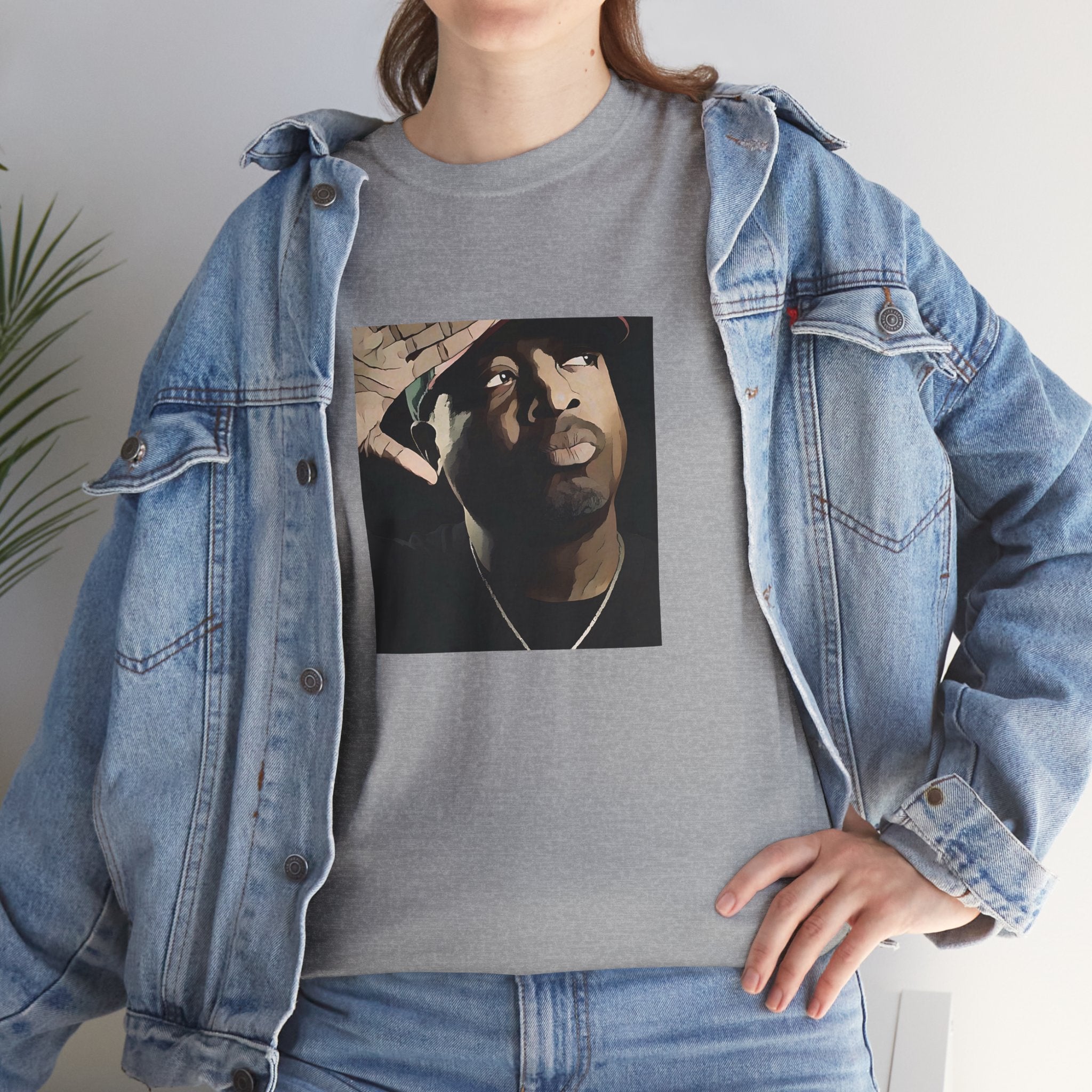 Cartoon Style Hip Hop Graphic Tee | Retro 90s Rap Shirt | Statement Fan Apparel