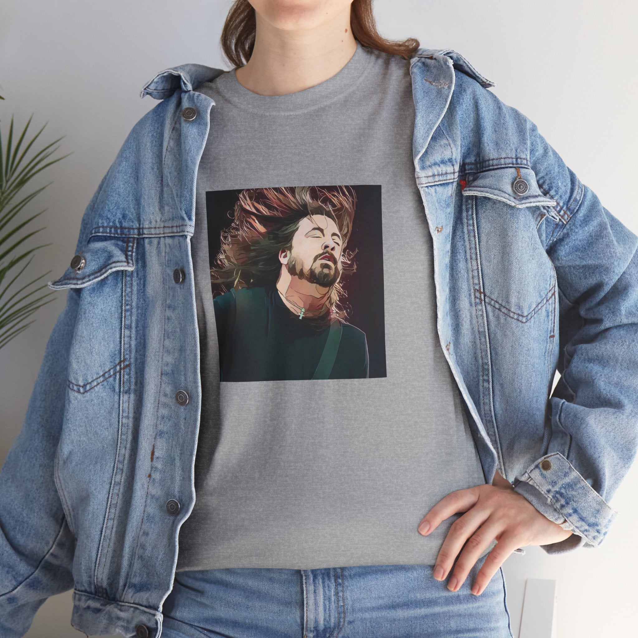 Cartoon Style Rock Graphic Tee | Retro 90s Grunge Shirt | Statement Fan Apparel