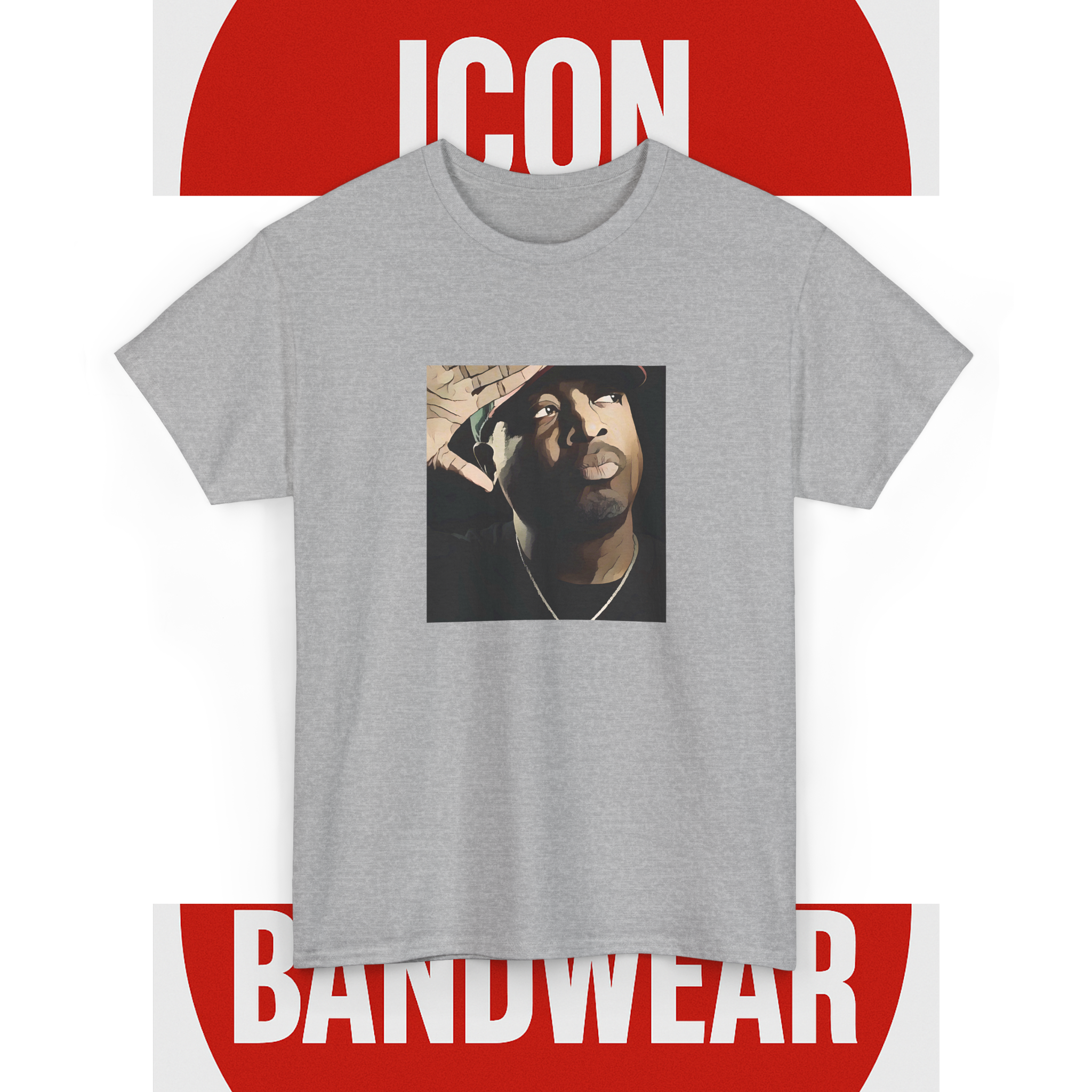 Cartoon Style Hip Hop Graphic Tee | Retro 90s Rap Shirt | Statement Fan Apparel