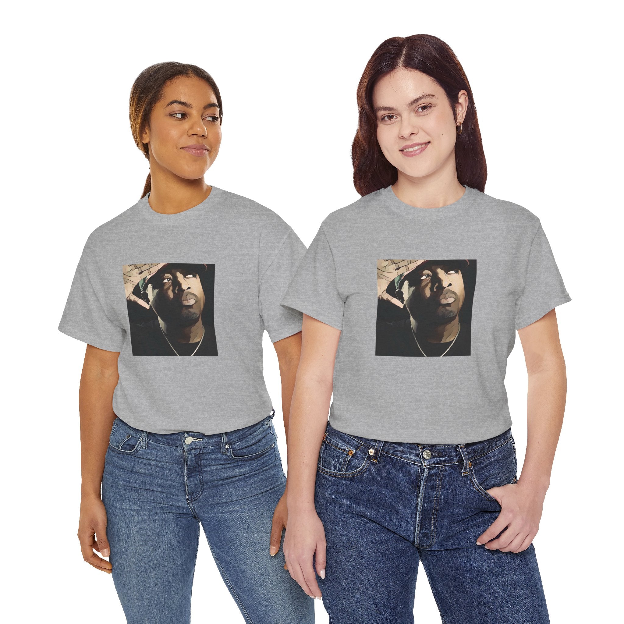 Cartoon Style Hip Hop Graphic Tee | Retro 90s Rap Shirt | Statement Fan Apparel
