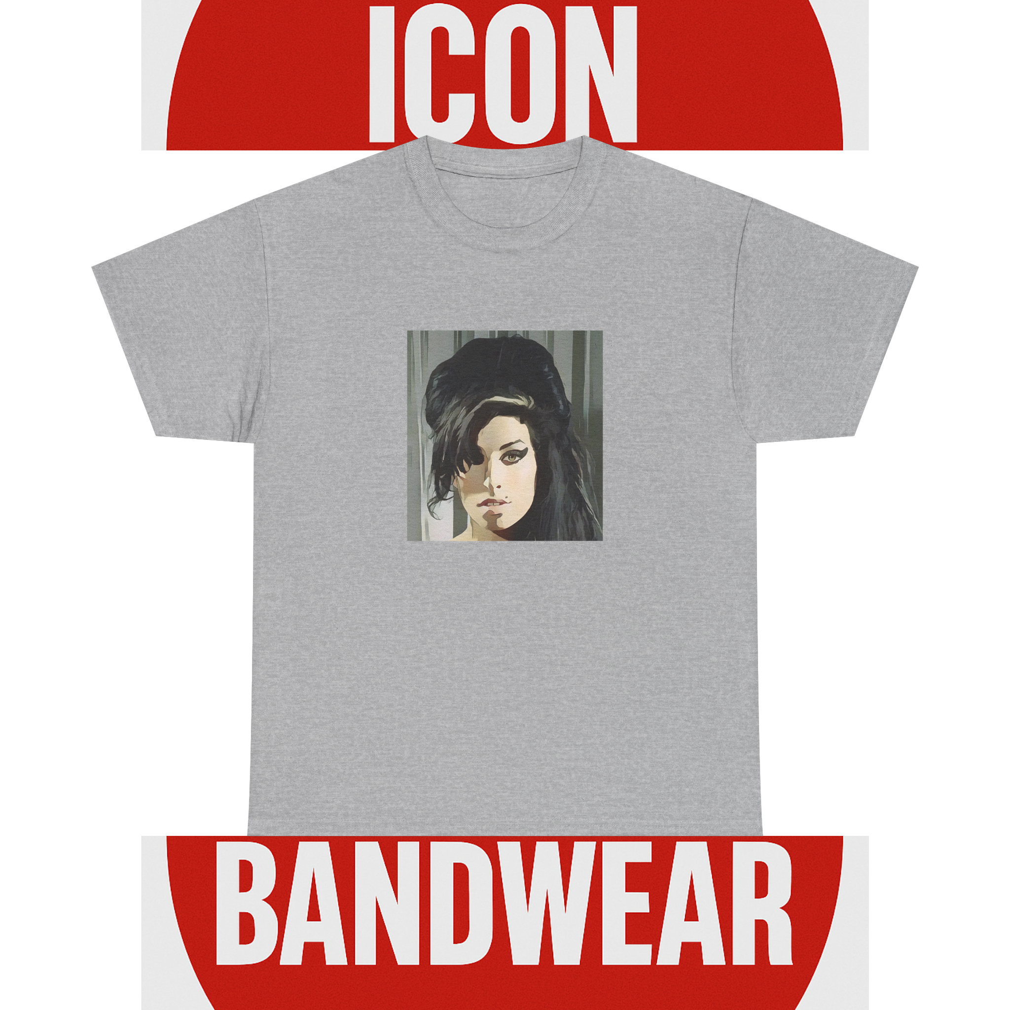 Cartoon Soul Singer T-Shirt - Limited Edition Retro Band Icon Tee, Part of 50-Music-Icon Series