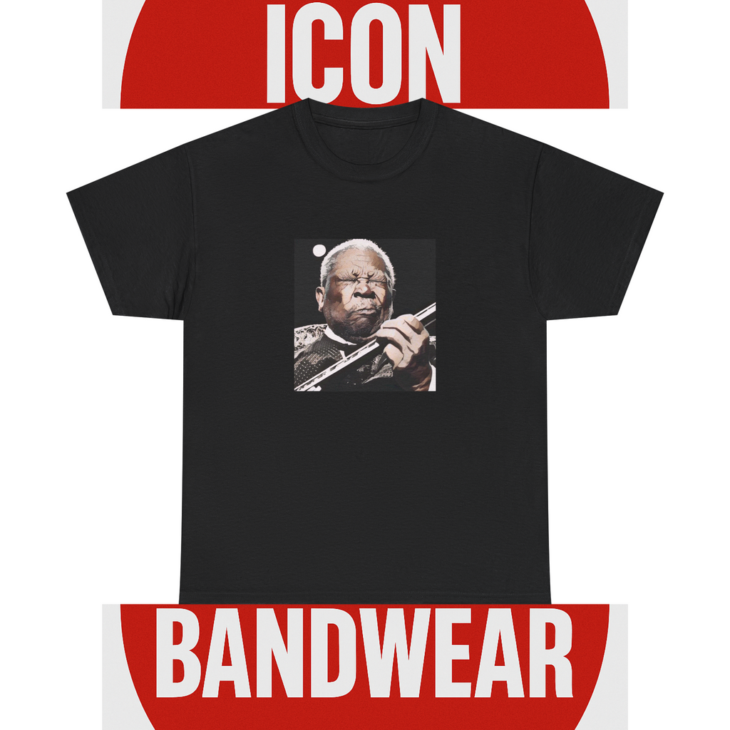 Cartoon Blues Legend T-Shirt - Limited Edition Retro Band Icon Tee, Part of 50-Music-Icon Series