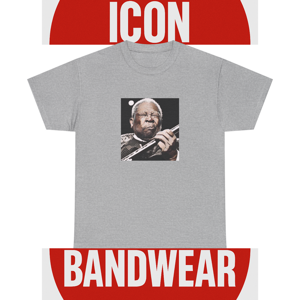 Cartoon Blues Legend T-Shirt - Limited Edition Retro Band Icon Tee, Part of 50-Music-Icon Series