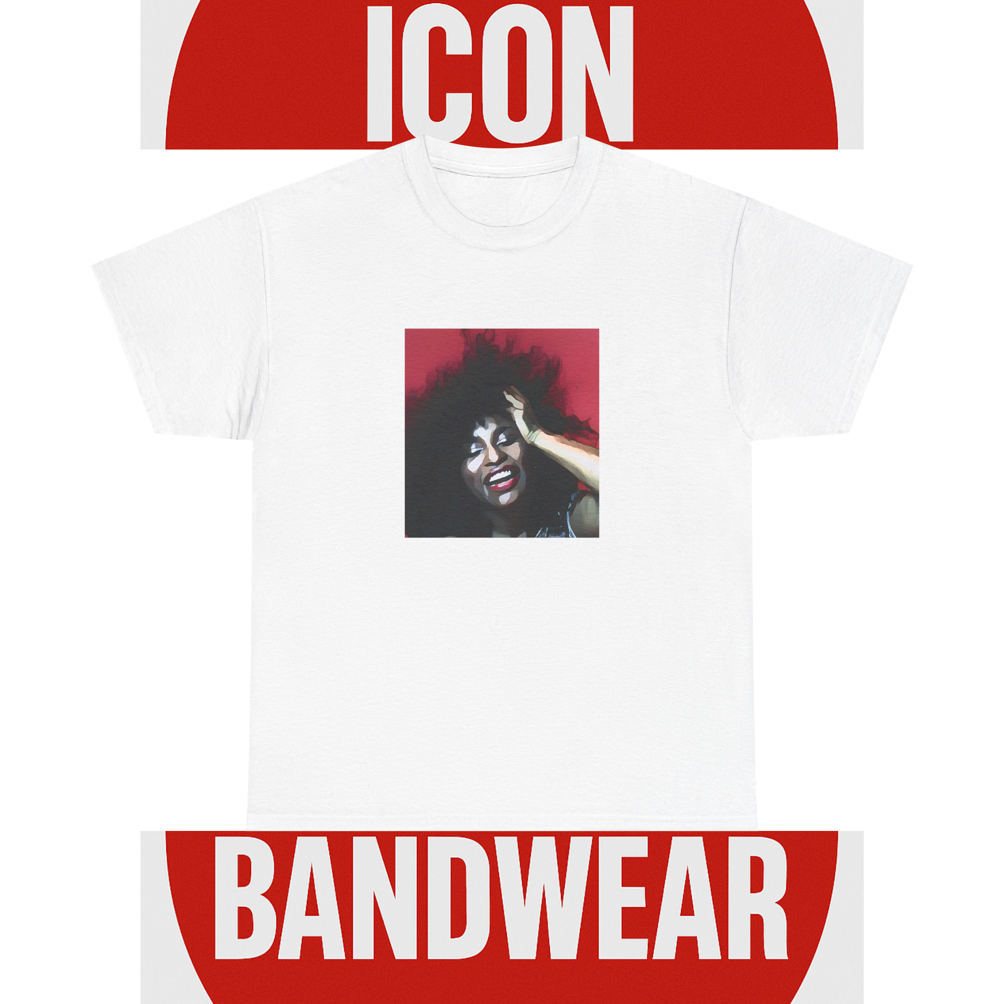 Cartoon Soul Diva T-Shirt - Limited Edition Retro Band Icon Tee, Part of 50-Music-Icon Series
