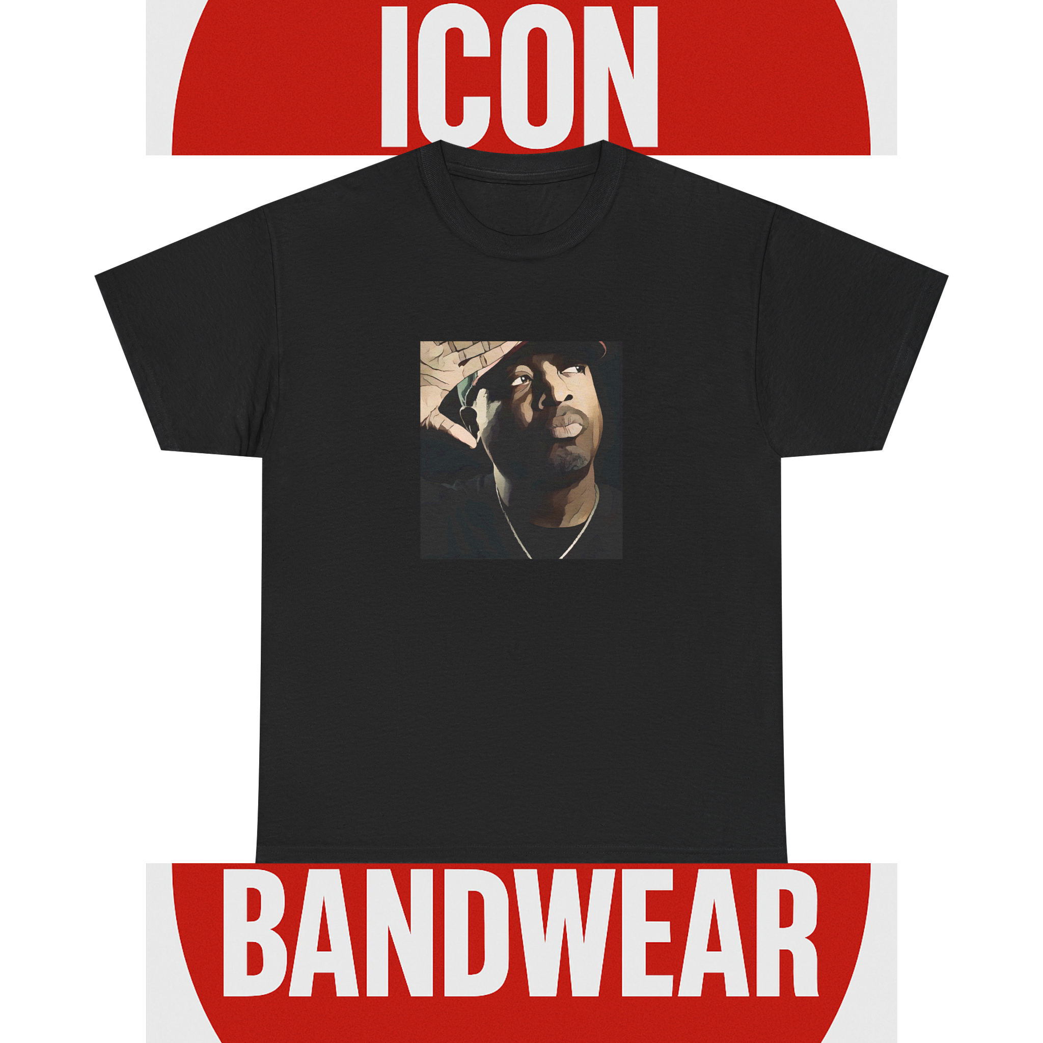 Cartoon Style Hip Hop Graphic Tee | Retro 90s Rap Shirt | Statement Fan Apparel