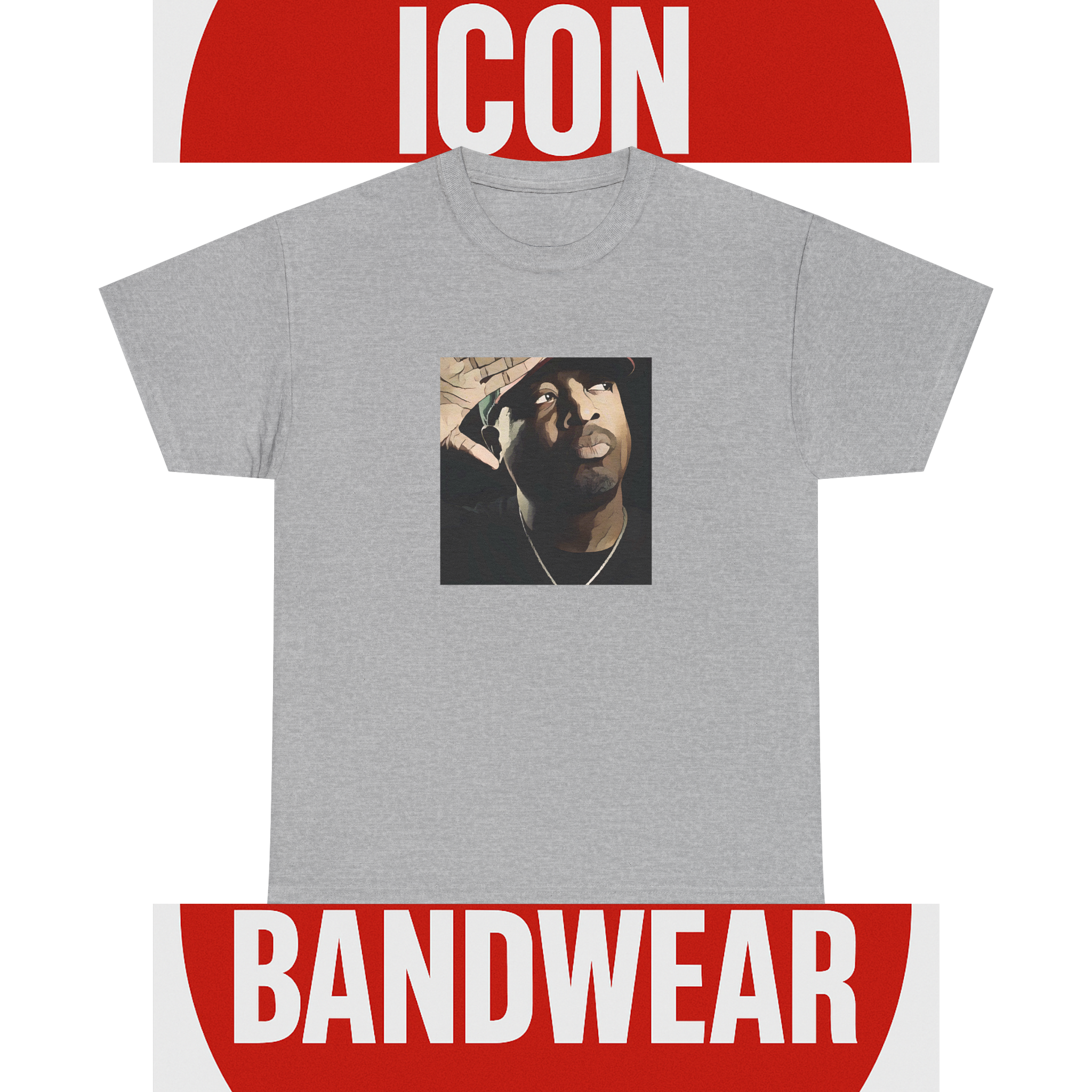 Cartoon Style Hip Hop Graphic Tee | Retro 90s Rap Shirt | Statement Fan Apparel