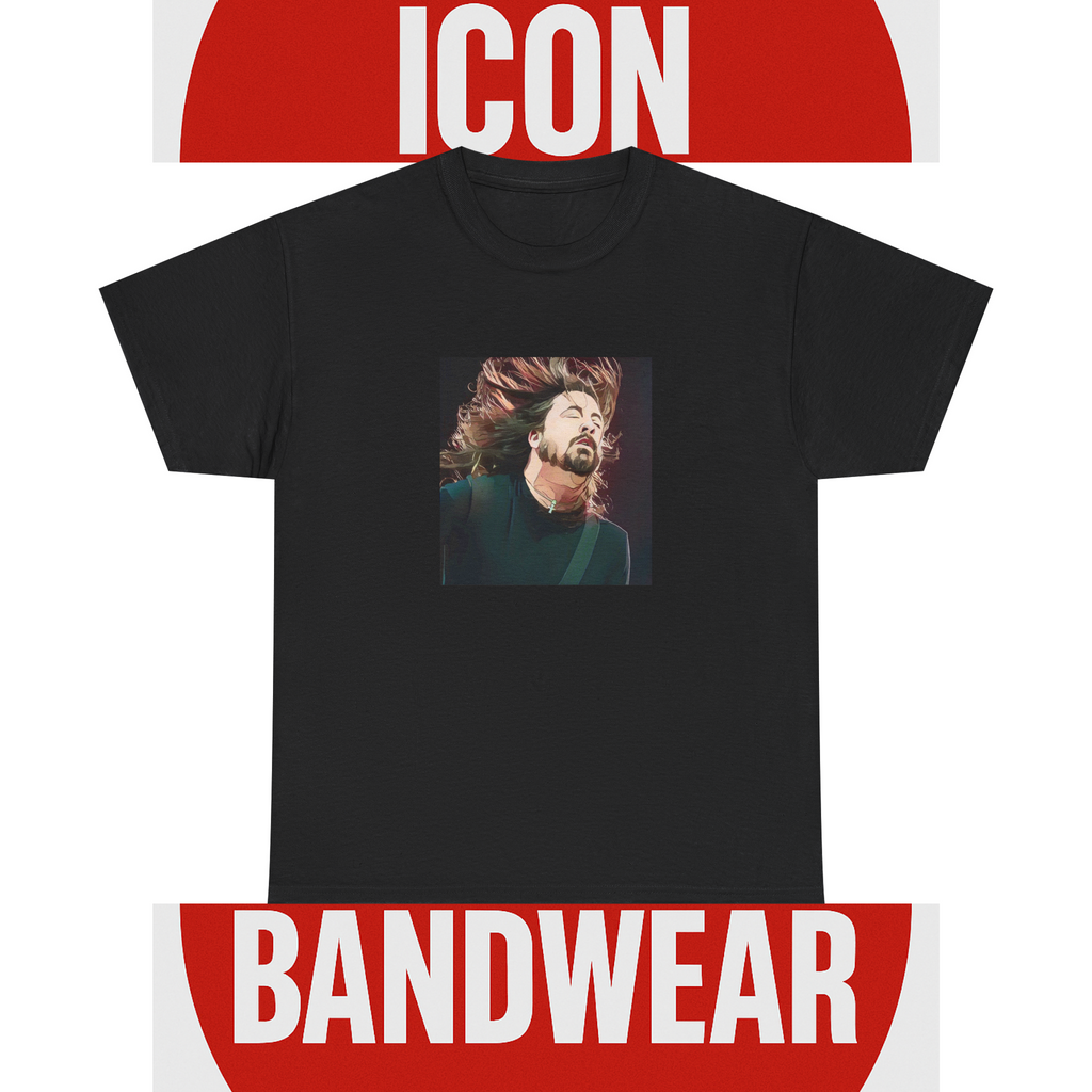 Cartoon Style Rock Graphic Tee | Retro 90s Grunge Shirt | Statement Fan Apparel