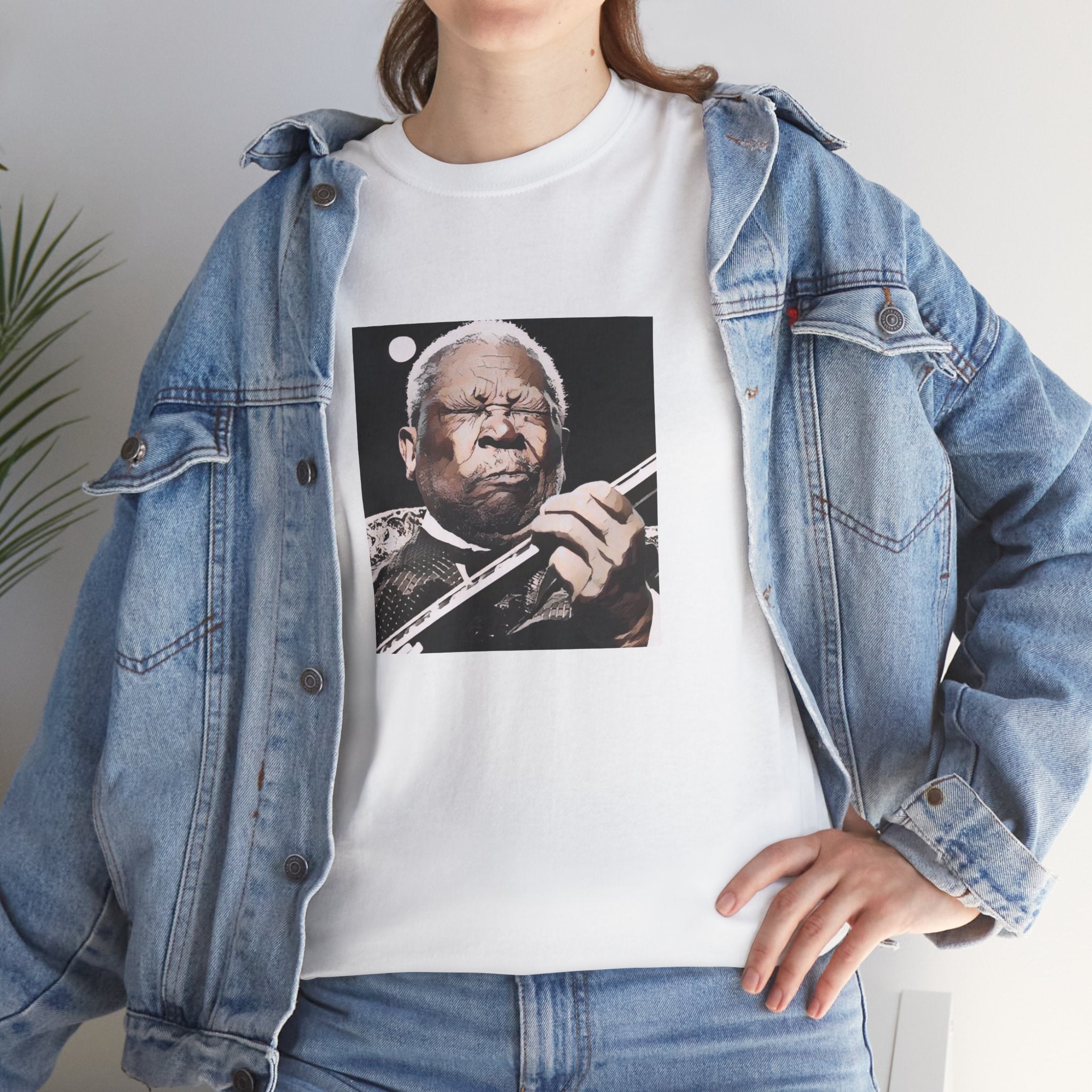 Cartoon Blues Legend T-Shirt - Limited Edition Retro Band Icon Tee, Part of 50-Music-Icon Series