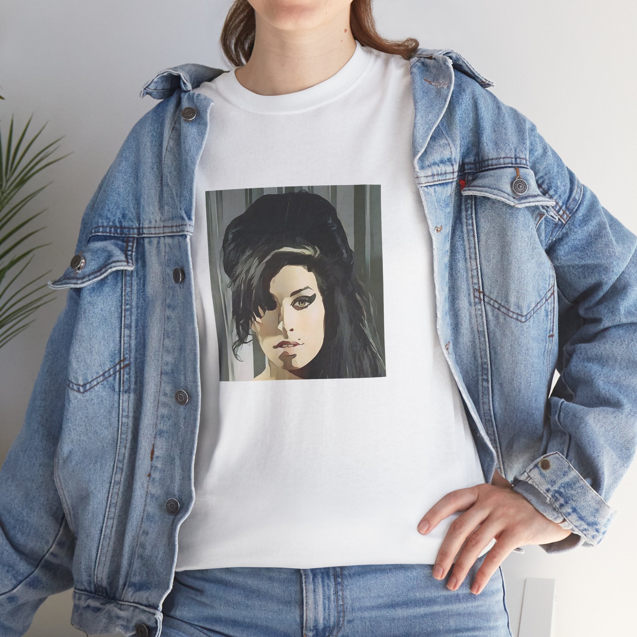 Cartoon Soul Singer T-Shirt - Limited Edition Retro Band Icon Tee, Part of 50-Music-Icon Series