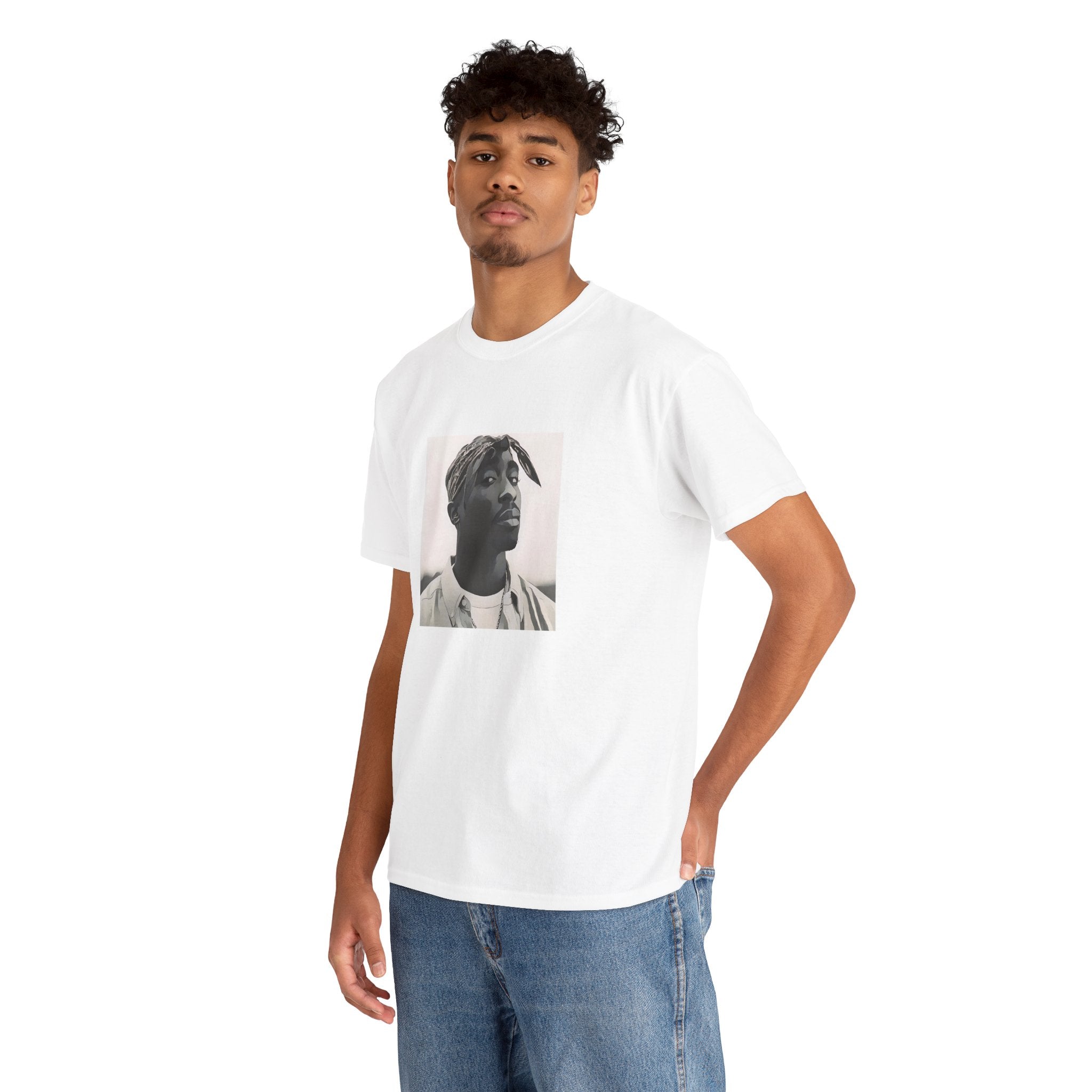 Cartoon Style Hip Hop Graphic Tee | Retro 90s Rap Shirt | Statement Fan Apparel