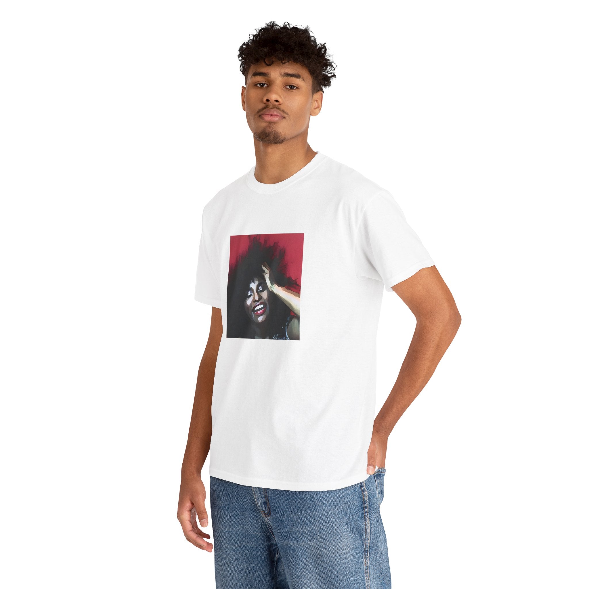 Cartoon Soul Diva T-Shirt - Limited Edition Retro Band Icon Tee, Part of 50-Music-Icon Series