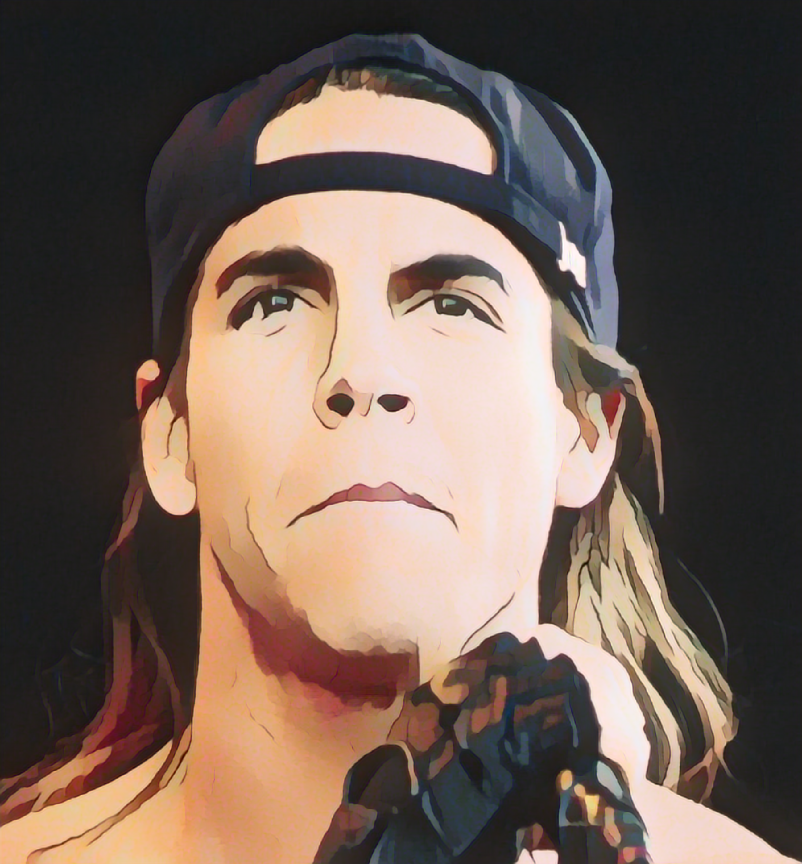 Cartoon Rock Frontman Sweatshirt - Limited Edition Retro Band Icon Sweatshirt, Part of 50-Music-Icon Series