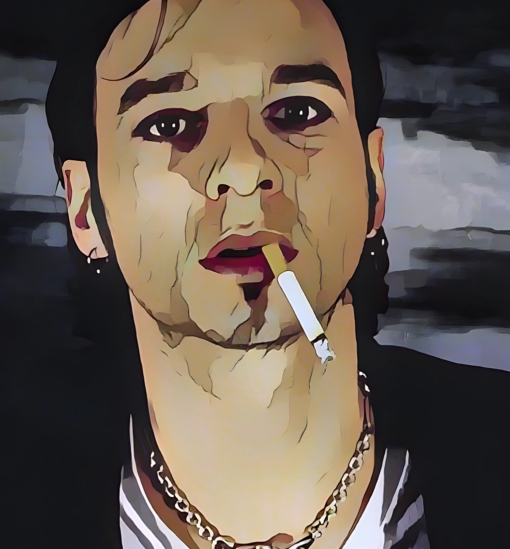 Cartoon Style Synth-Pop Graphic Tee | Retro 80s New Wave Shirt | Statement Fan Apparel