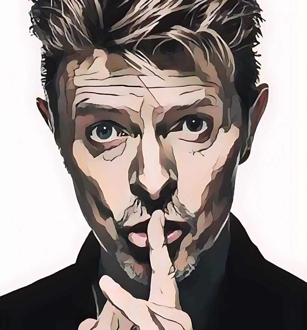 Cartoon Style Glam Rock Graphic Tee | Retro 70s Music Shirt | Statement Fan Apparel