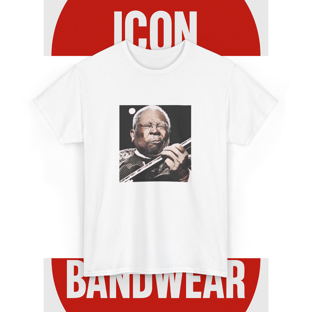 Cartoon Blues Legend T-Shirt - Limited Edition Retro Band Icon Tee, Part of 50-Music-Icon Series