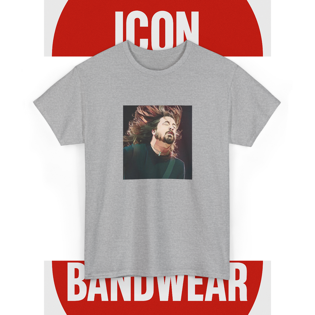 Cartoon Style Rock Graphic Tee | Retro 90s Grunge Shirt | Statement Fan Apparel