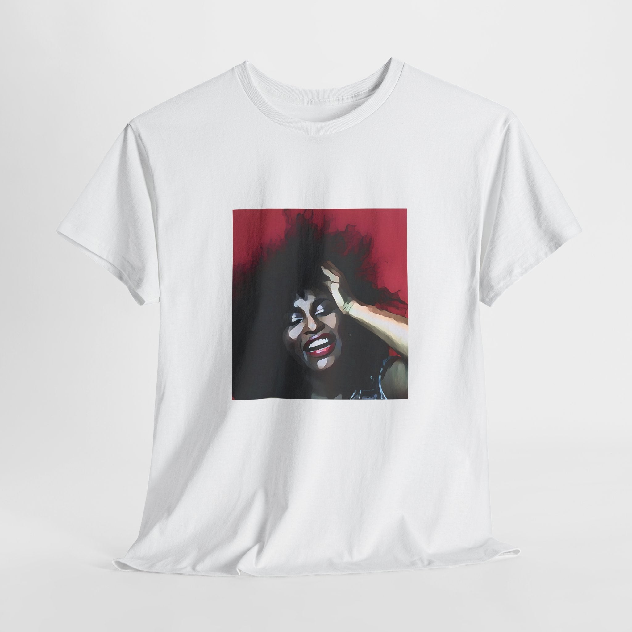 Cartoon Soul Diva T-Shirt - Limited Edition Retro Band Icon Tee, Part of 50-Music-Icon Series
