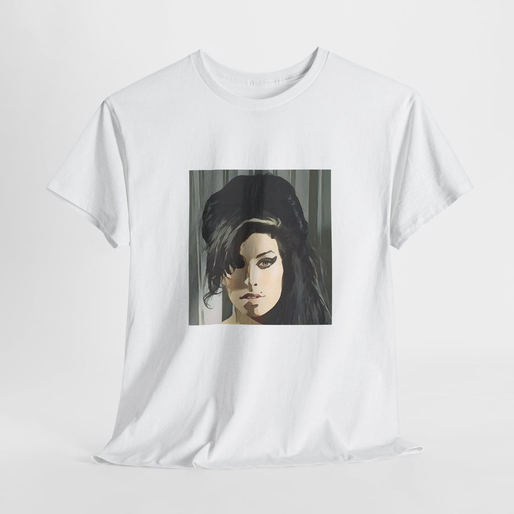 Cartoon Soul Singer T-Shirt - Limited Edition Retro Band Icon Tee, Part of 50-Music-Icon Series